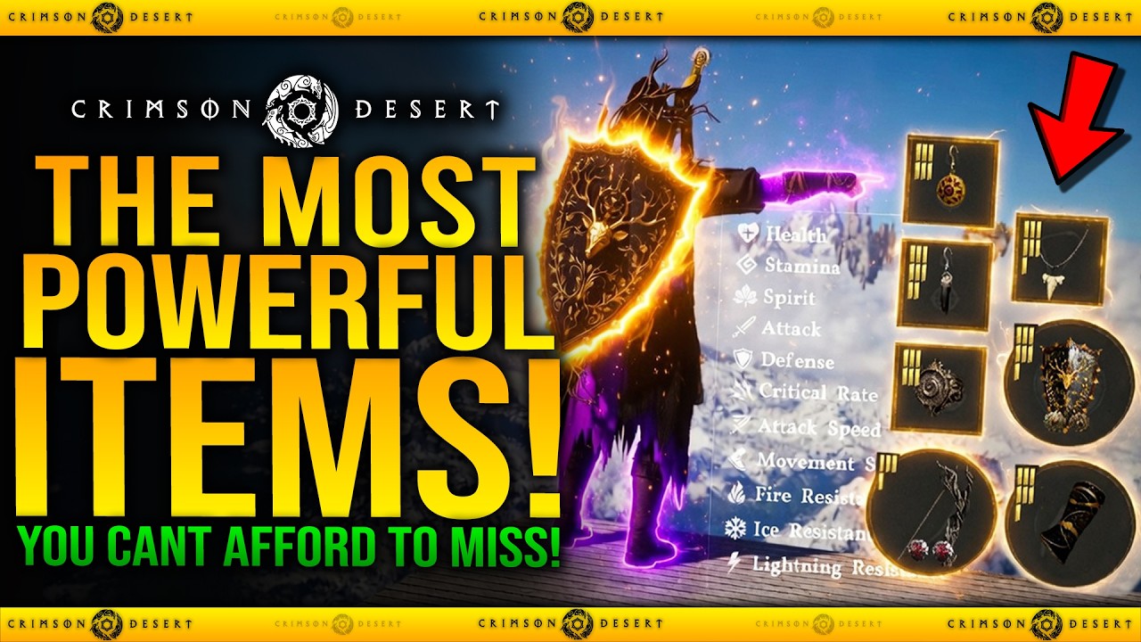 ТОП-15 САМЫХ МОЩНЫХ ПРЕДМЕТОВ в Crimson Desert, которые вы не можете себе позволить пропустить - ...