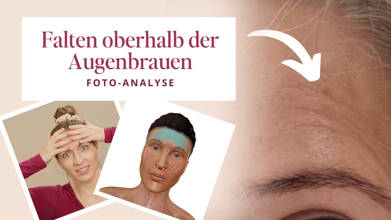 Falten oberhalb der Augenbrauen wegbekommen - Workout-Video