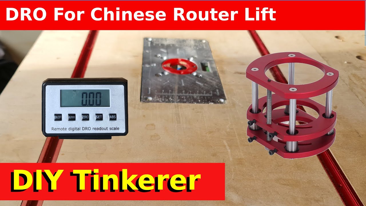 DRO for Chinese Router Lift- Will it Work?