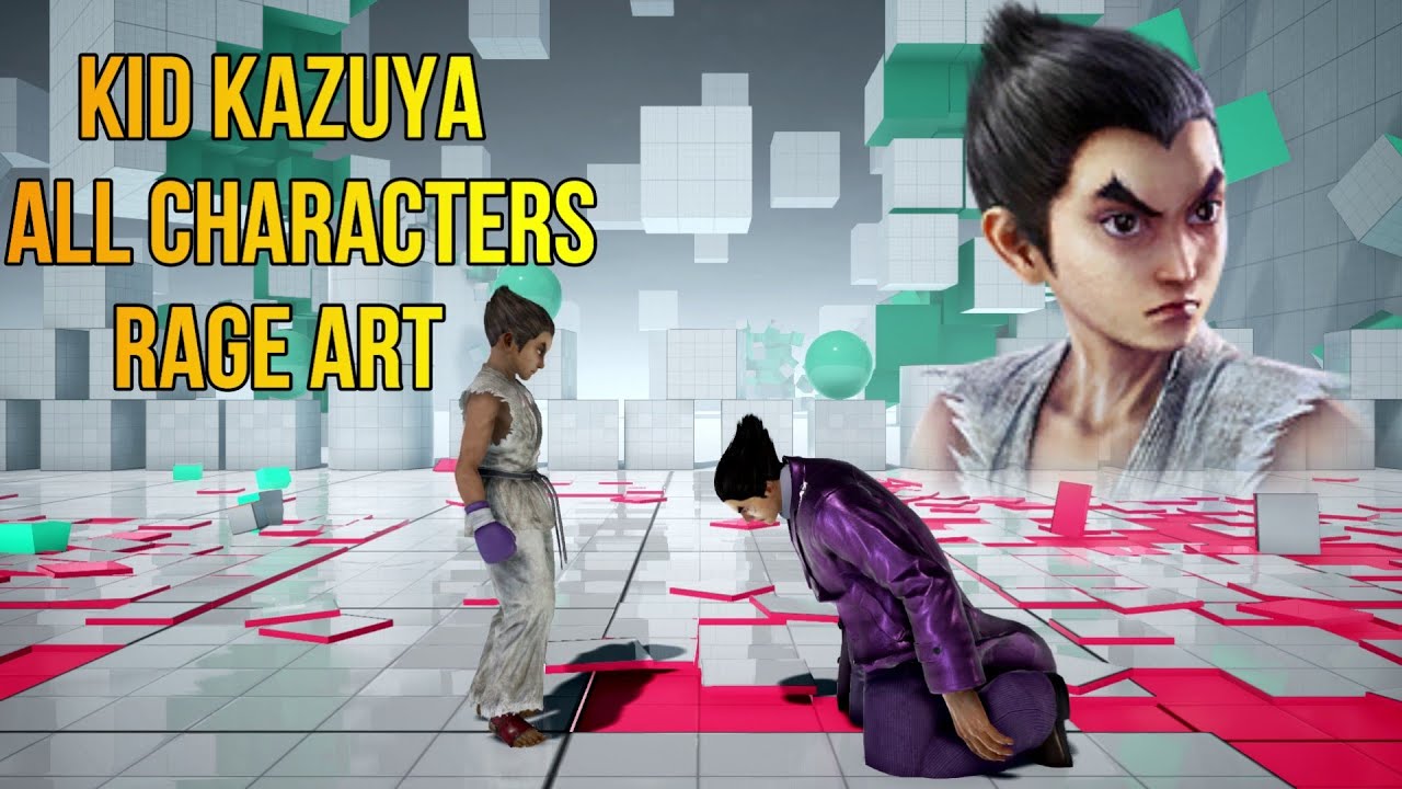 Tekken 7 Kid Kazuya All Characters Rage Art