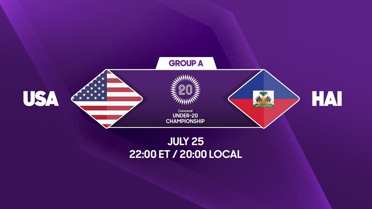 United States vs Haiti | 2026 Concacaf Under-20 Championship