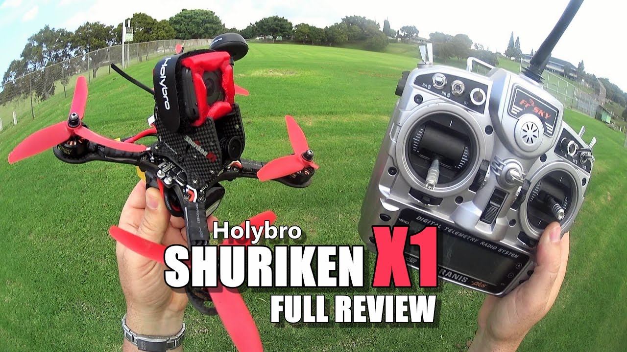 Holybro SHURIKEN X1 - Full Review - [Unbox / Inspection / Flight-CRASH! Test / Pros & Cons]