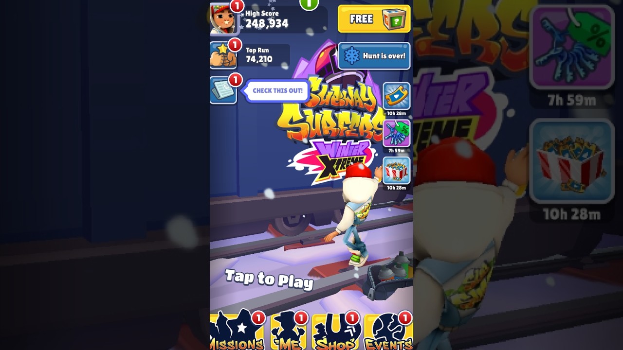 SUBWAY SURFER CHALLENGES AFTER LONG TIME  #subwaysurfers