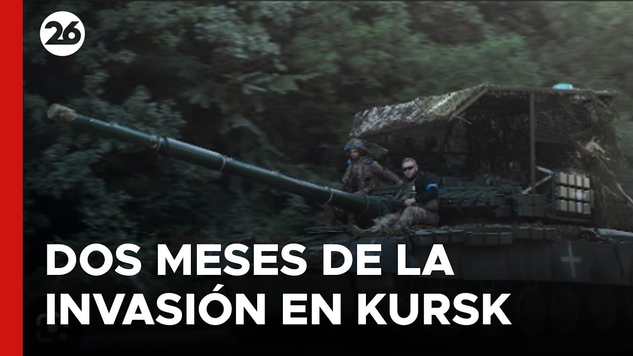 A 2 meses de la invasión ucraniana en la región rusa de Kursk