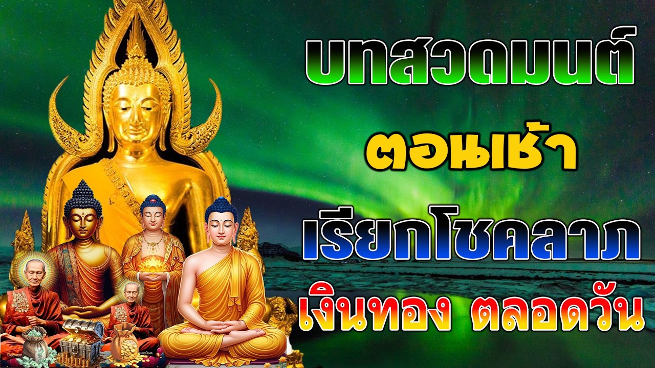 บทสวดมนต์ตอนเช้า เปิดดวงชะตาหนุนรุ่งทุกด้าน เร่งโชคลาภ ขจัดโรค สยบอุปสรรค ชีวิตมีแต่ดี
