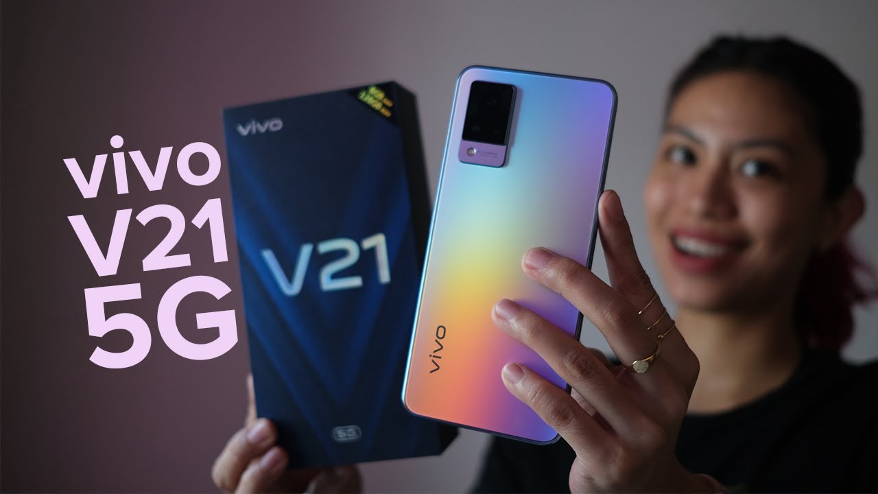 vivo v21 5G unboxing + SELFIE TEST: DUAL LED SELFIE LIGHT????