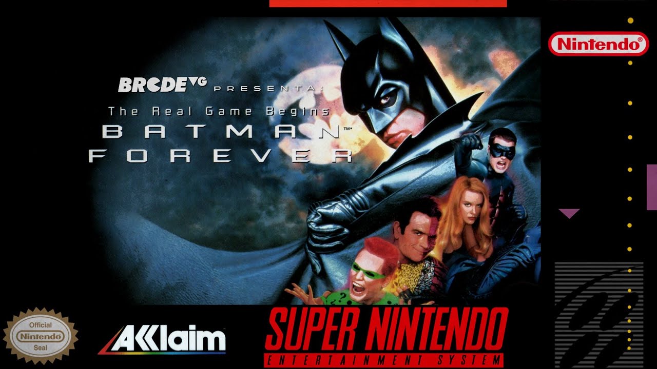 BATMAN FOREVER de SNES