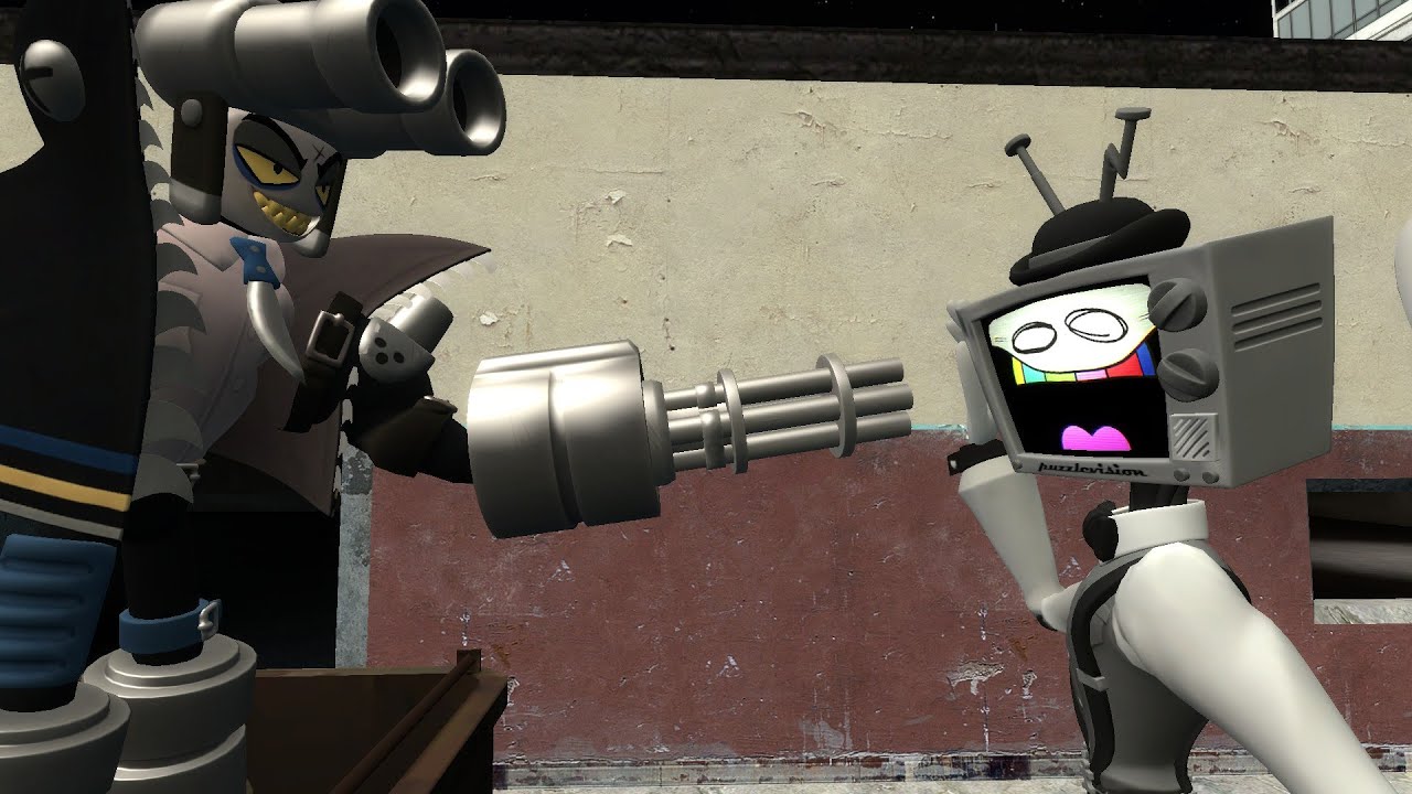 Mr. Wpnz(Gianni Matragrano) crashes Mr. Puzzles(Brendan Blaber) stream Animation