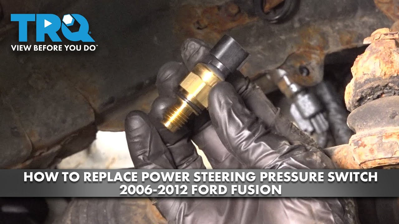 Как заменить датчик давления гидроусилителя руля на Ford Fusion 3.0L V6 2006-2012 гг.