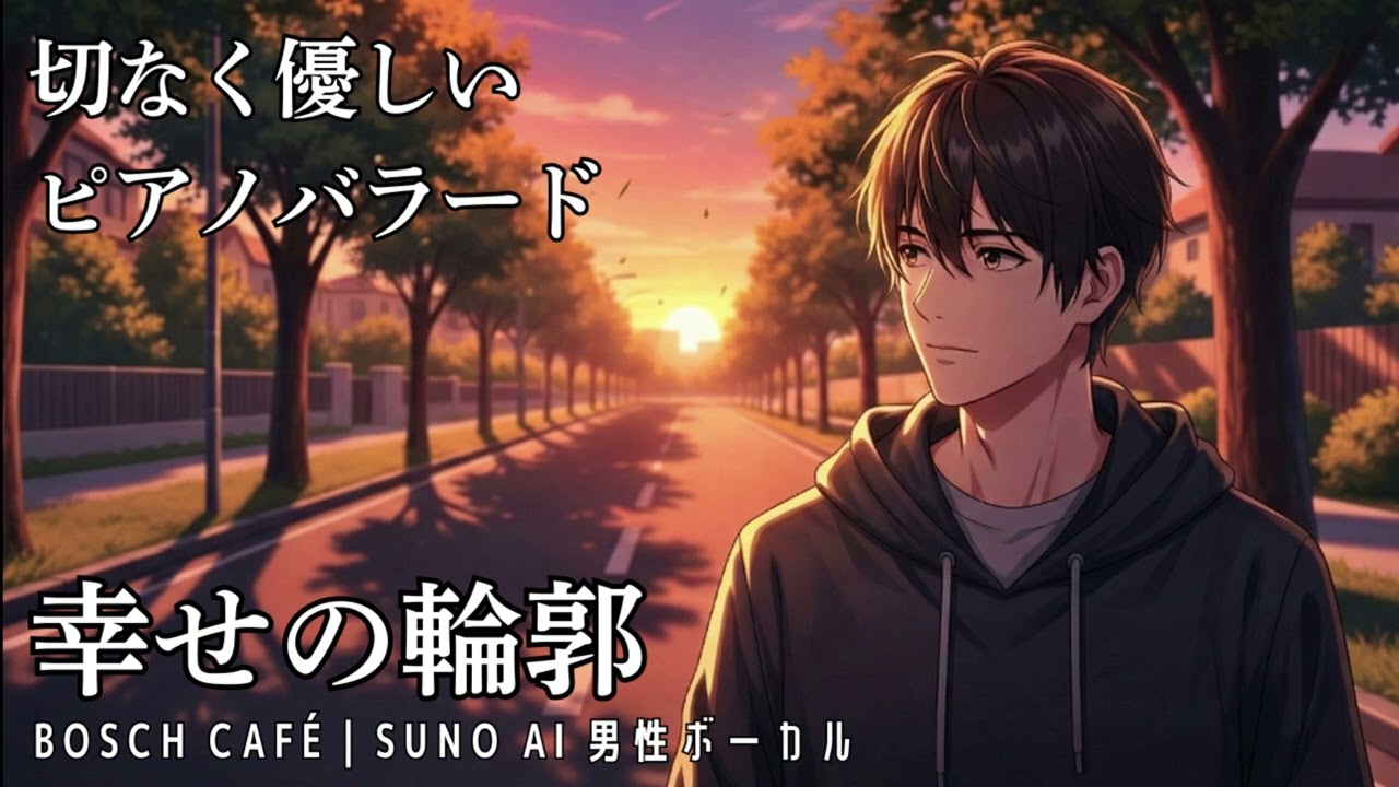 幸せの輪郭 | 何気ない日常に隠れた愛を見つける、心温まるピアノバラード #AI作曲 #オリジナル曲 #suno #sunoai #sunoaisong #jpop