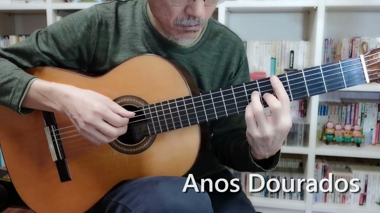 ♪Anos Dourados（黄金の歳月）| ♪Looks Like December | Tom Jobim and Chico Buarque | Solo Guitar | TAB