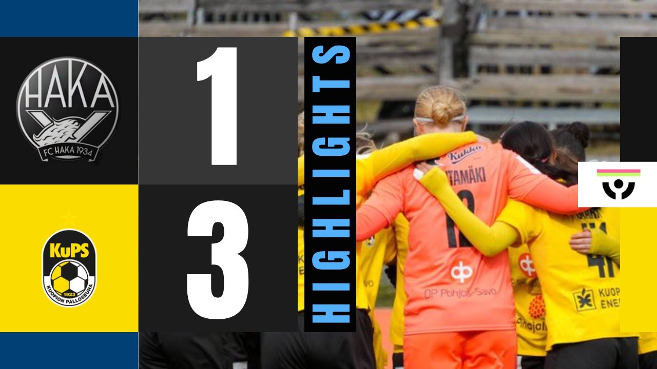 Huippuhetket: FC Haka - KuPS 16.5.2025 | Veikkausliiga 2025