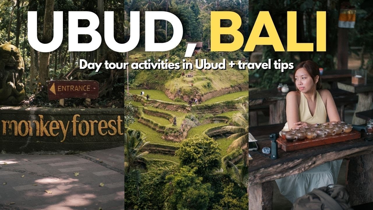 Bali Vlog 🇮🇩 5 MUST TRY activities in Ubud & travel tips