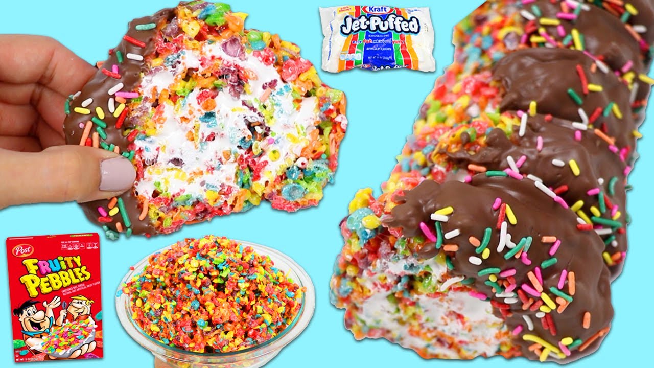 How to Make Delicious Fruity Pebble Marshmallow Krispie Treats!
