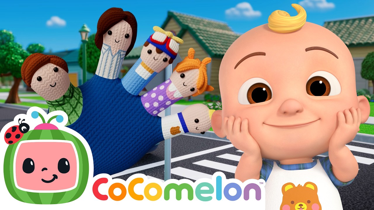 Finger Family Song! | Classic Nursery Rhymes For Kids | CoComelon Nursery Rhymes 🍉
