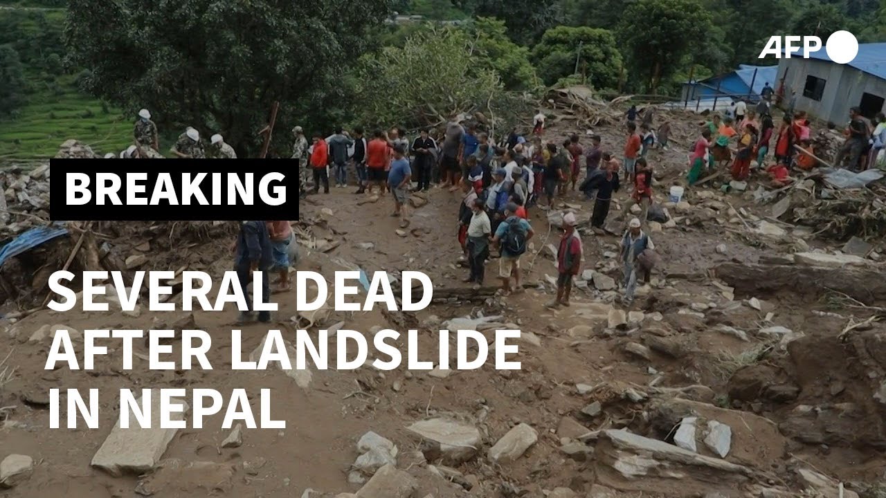 Landslide triggered by rain kills at least 11 in Nepal | AFP