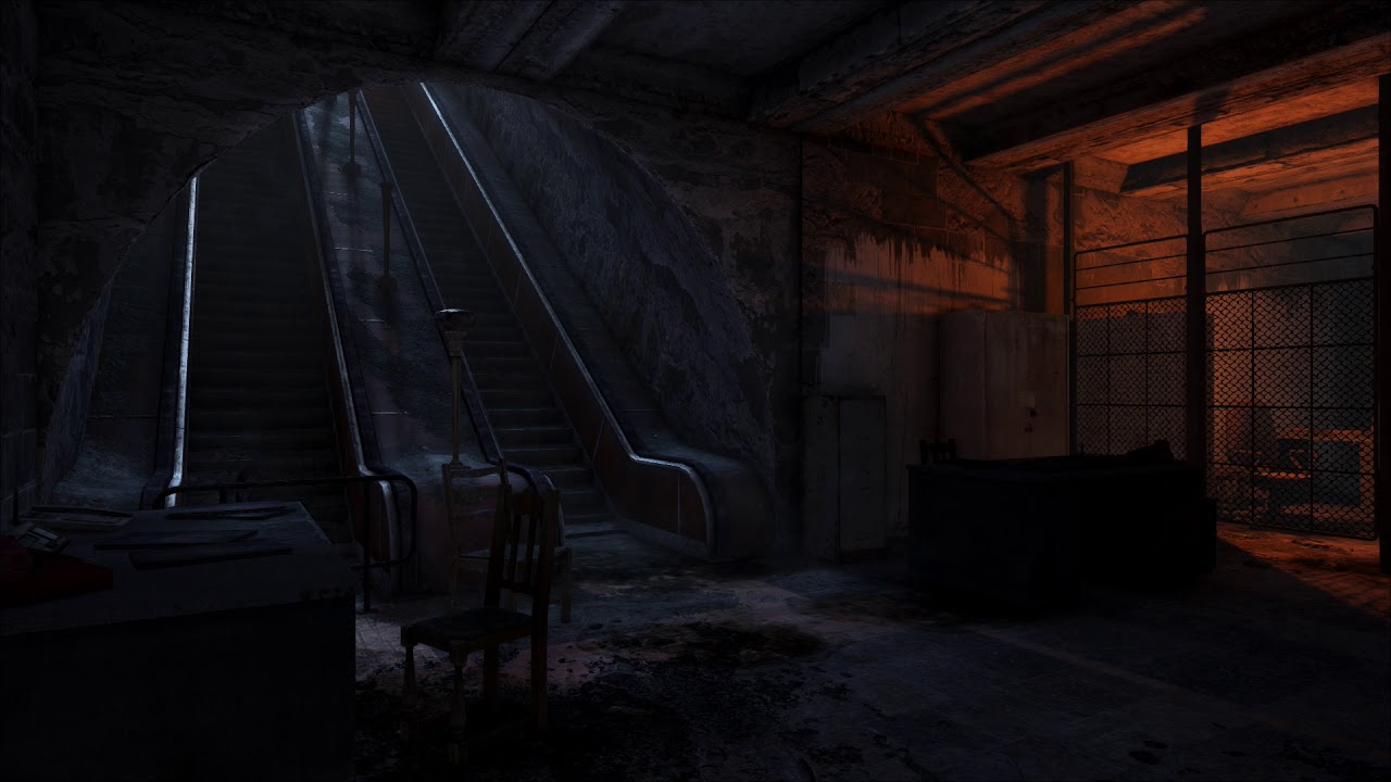 Metro: Last Light Redux | Video Game Ambience | Escaping Reich Territory