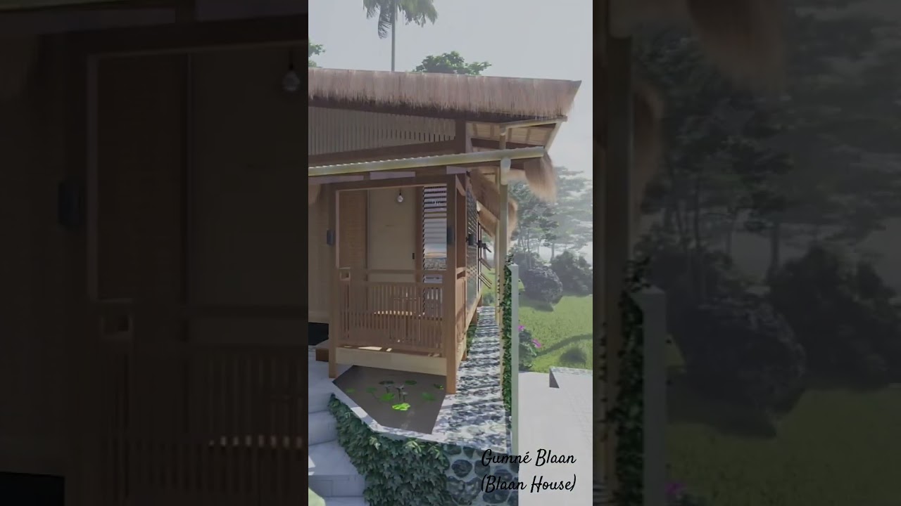 Blaan Tribe-Inspired Off-Grid Filipino House Featuring Distinct Hopper Windows