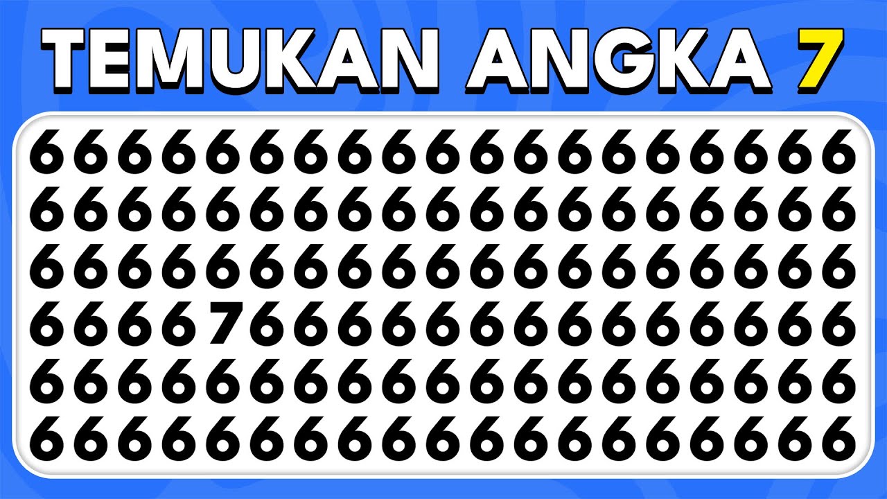 Temukan Emoji Yang Beda - Edisi Sulit Angka & Huruf ⚡ | 40 Level | Kuis Lebah