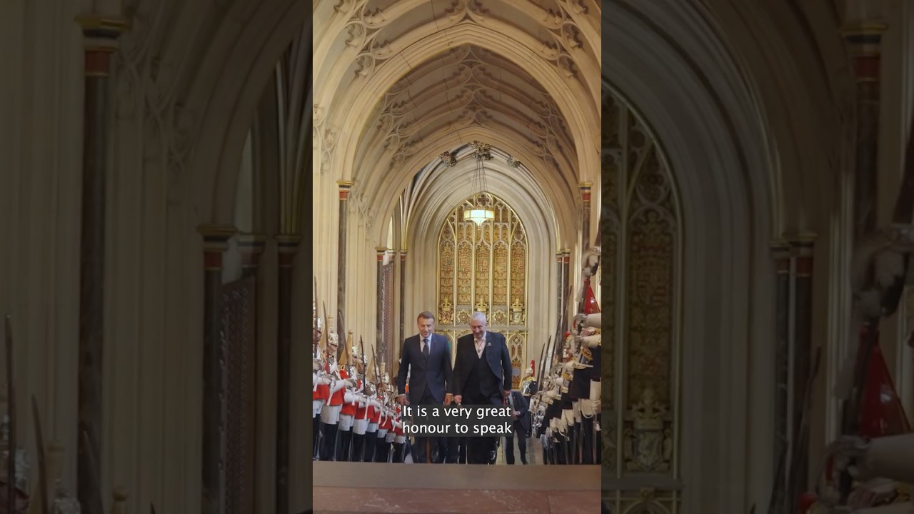 President of the French Republic, Emmanuel Macron, addresses Parliament