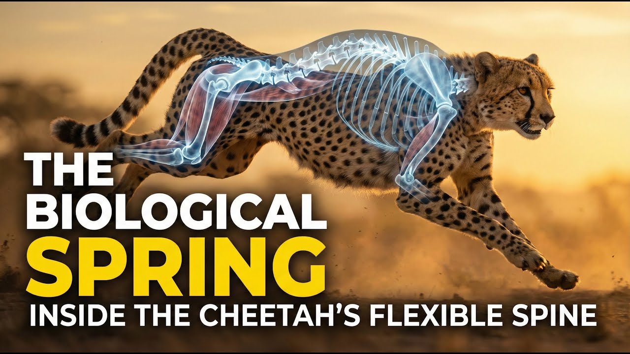 The Biological Spring: Inside the Cheetah’s flexible Spine