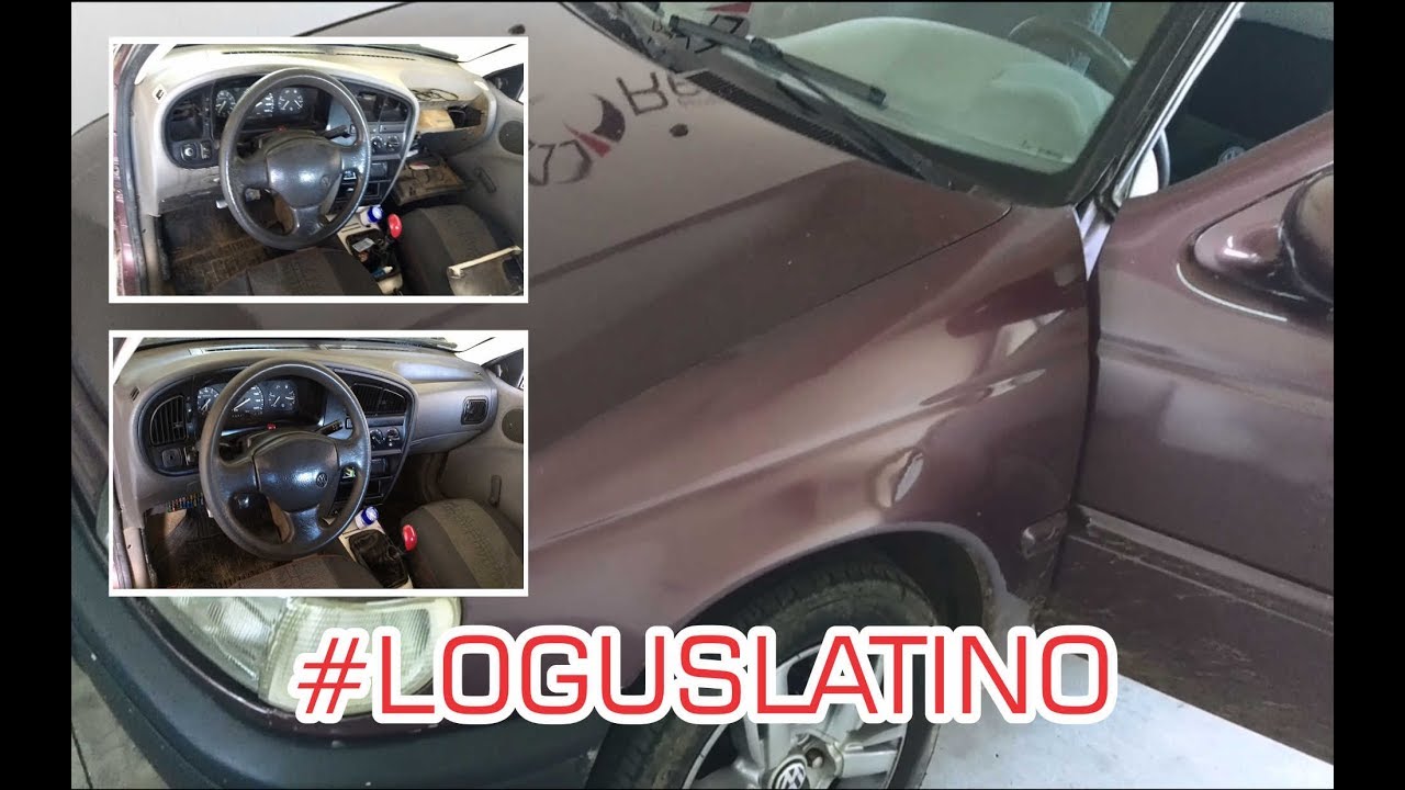 Volkswagen Logus GL 1.8 1994. Substituição do painel completo.
