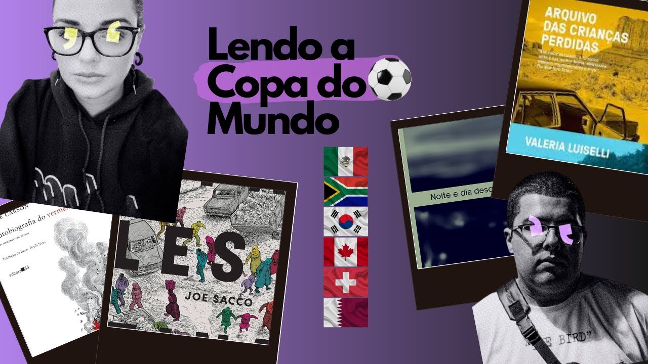 Livros para a Copa do Mundo #1 - Grupos A e B