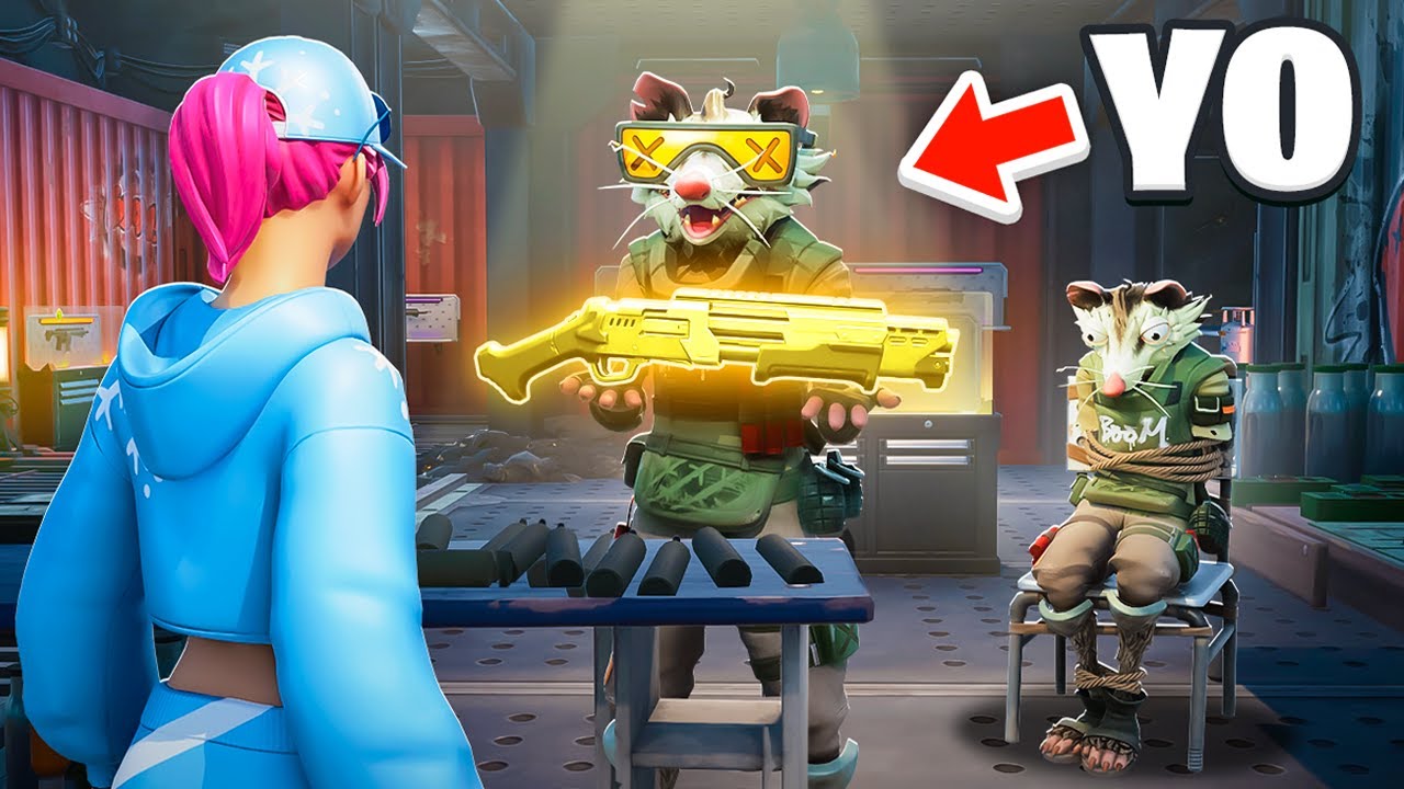 SECUESTRO EL MERCADO NEGRO de Fortnite!