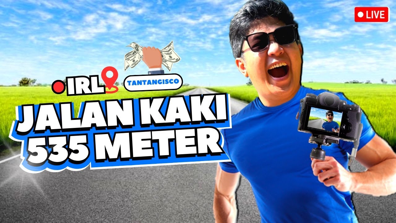 IRL CHALLANGE JALAN KAKI - TANTANGISCO #1