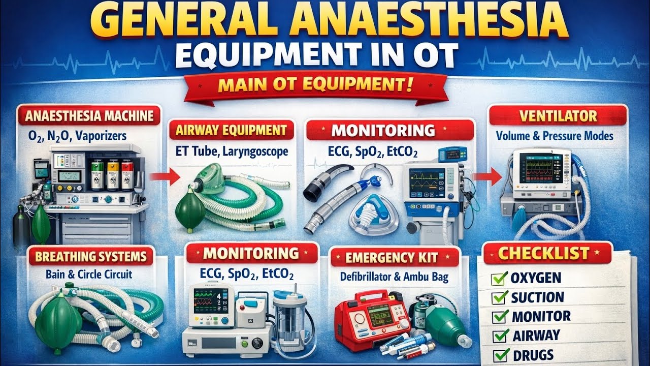 Anesthesia Equipment.  PART .1 ..CHECK LIST