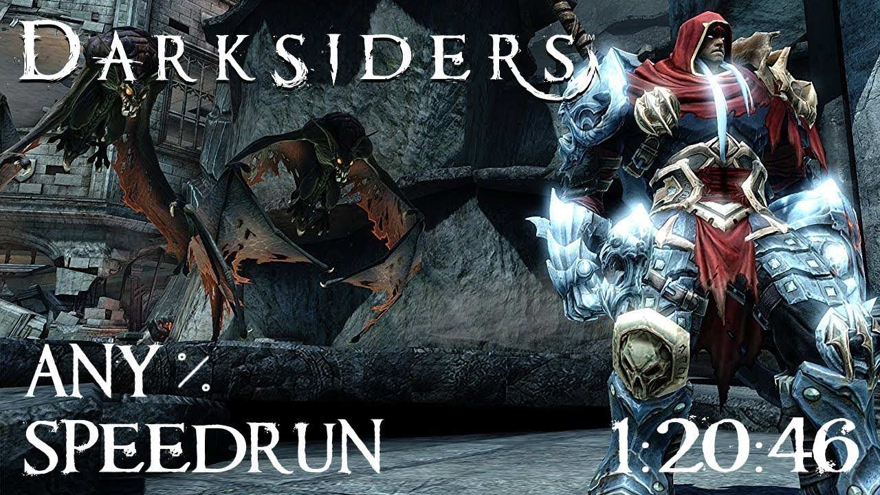 Darksiders Any% Speedrun in 1:20:46 (IGT)