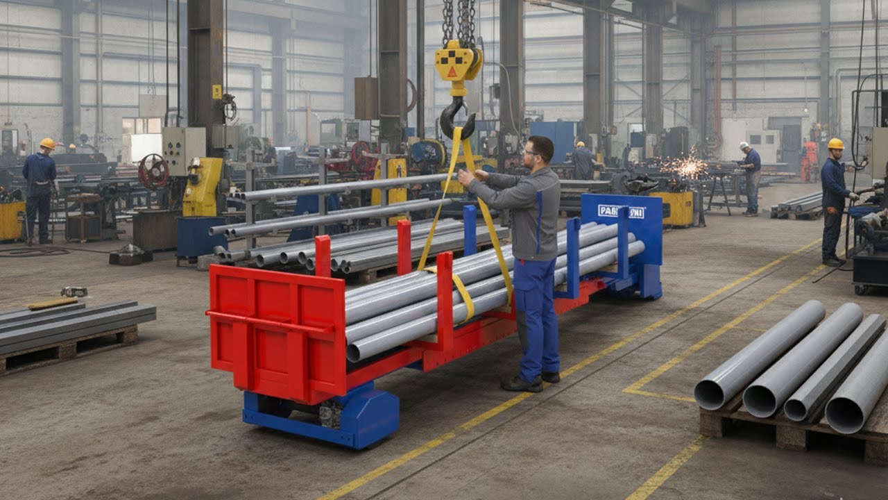 Armanni® TPP for metal pipes handling - TPP per trasporto tubi e profili metallici
