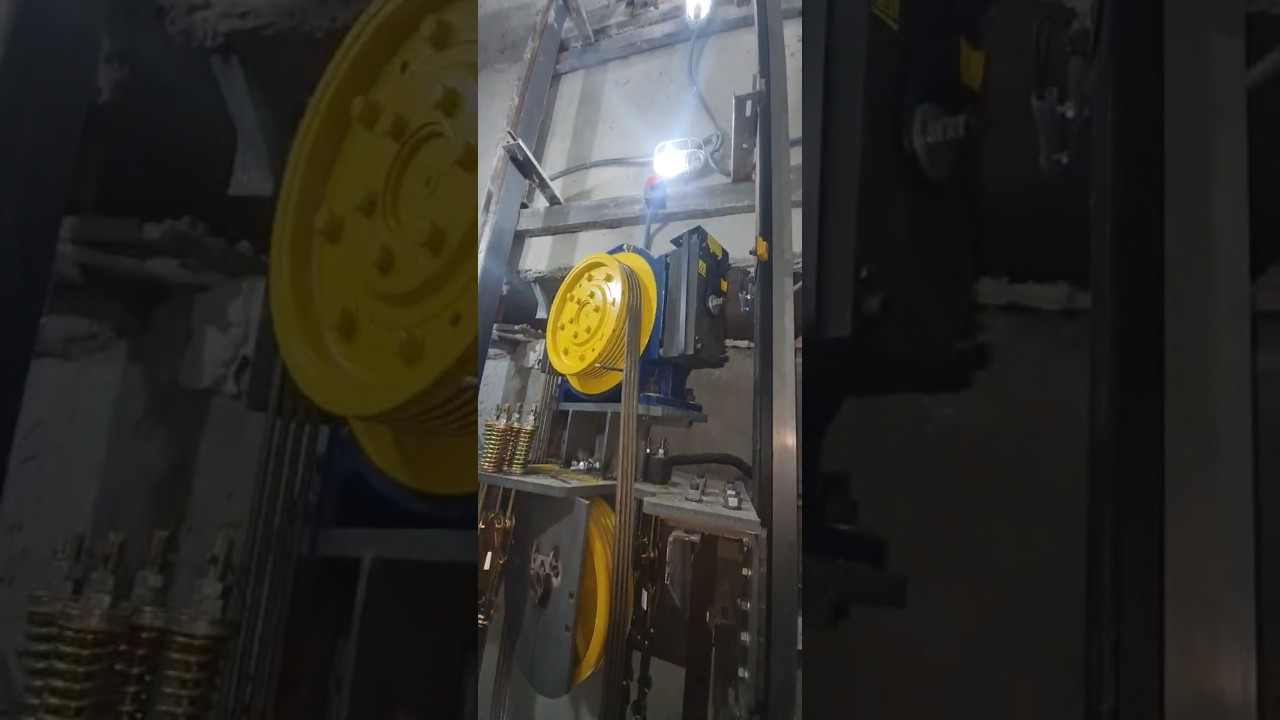 Machine roomless elevator #mrl #elevator #lift