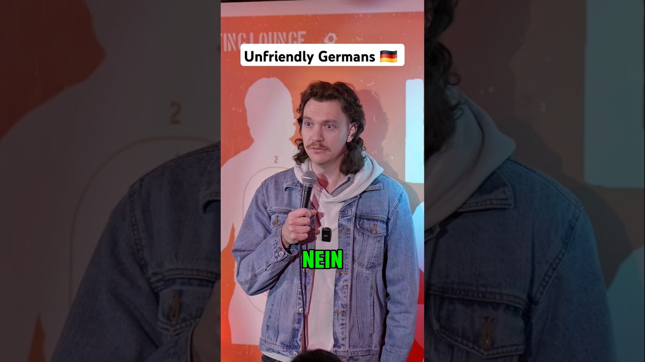 People say Germans are rude I say they are helpful #germany #standupcomedy #comedian #berlin