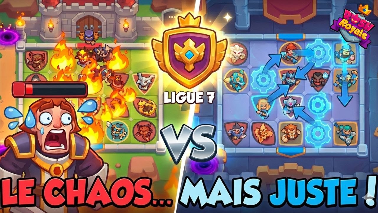 Rush Royale | Ligue 7 : des games compliquées, mais justes 😤🔥