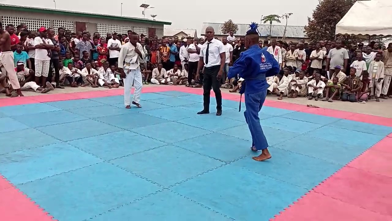 Mardoché Vatican vs eloko france club kintele compétition judo HB au commentaire
