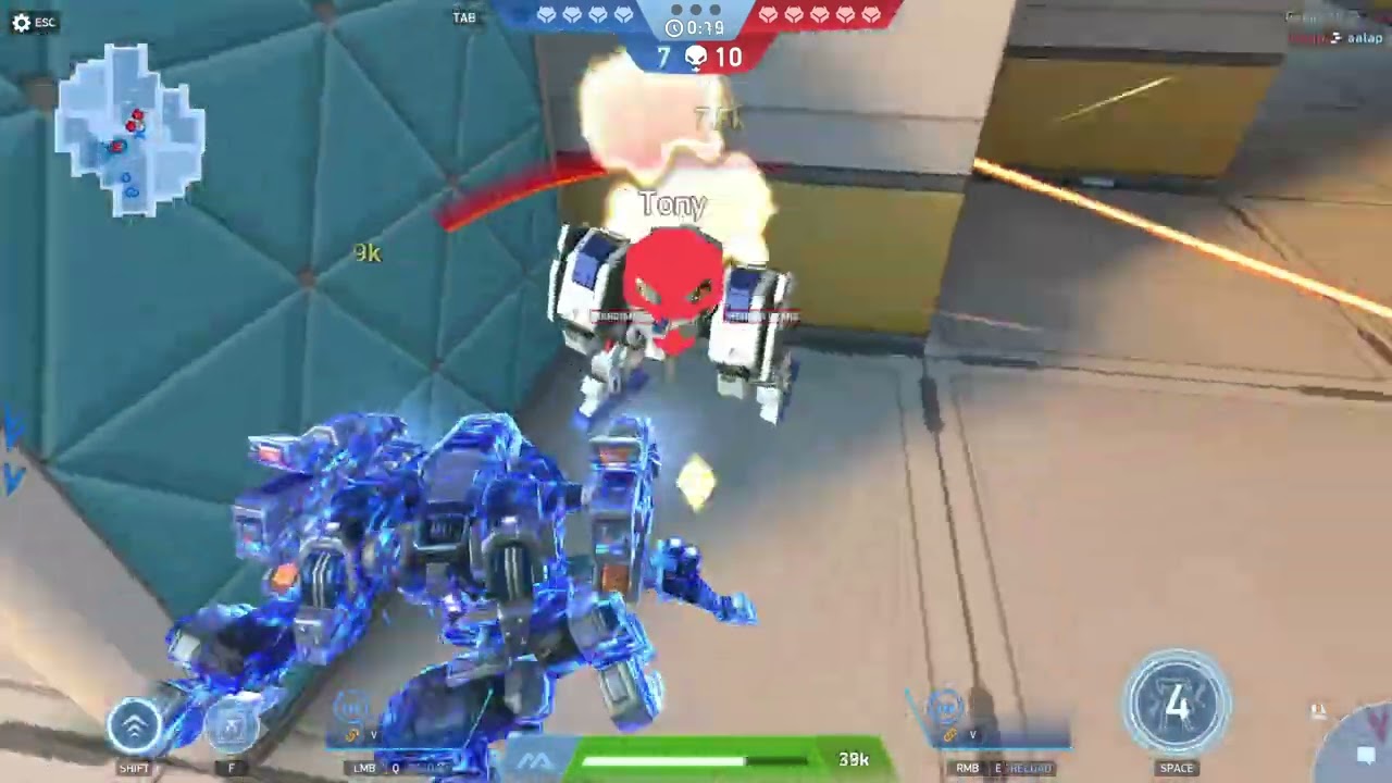 Mech Arena dapat team burik udah noob AFK lagi #mecharena #gaming #midgame #volti #seeker #nomad