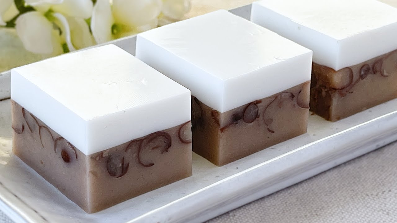 Red Bean Coconut Milk Agar-agar Recipe
