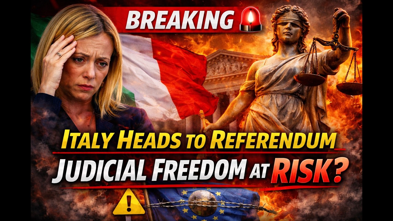 Italy's Referendum Gamble | Judicial Freedom Hangs in Balance