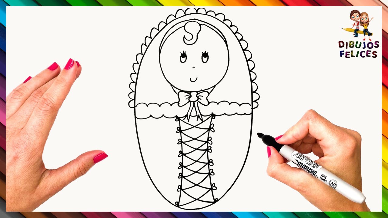 C&oacute;mo Dibujar Un Beb&eacute; Paso A Paso 👶 Beb&eacute; Dibujo