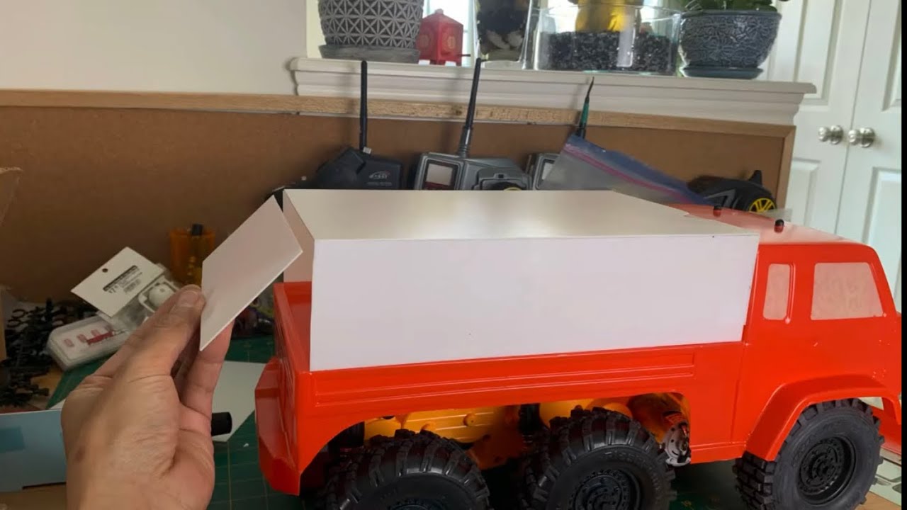 MY COMICAL 6x6 DAKAR BUILD TAMIYA G6-01