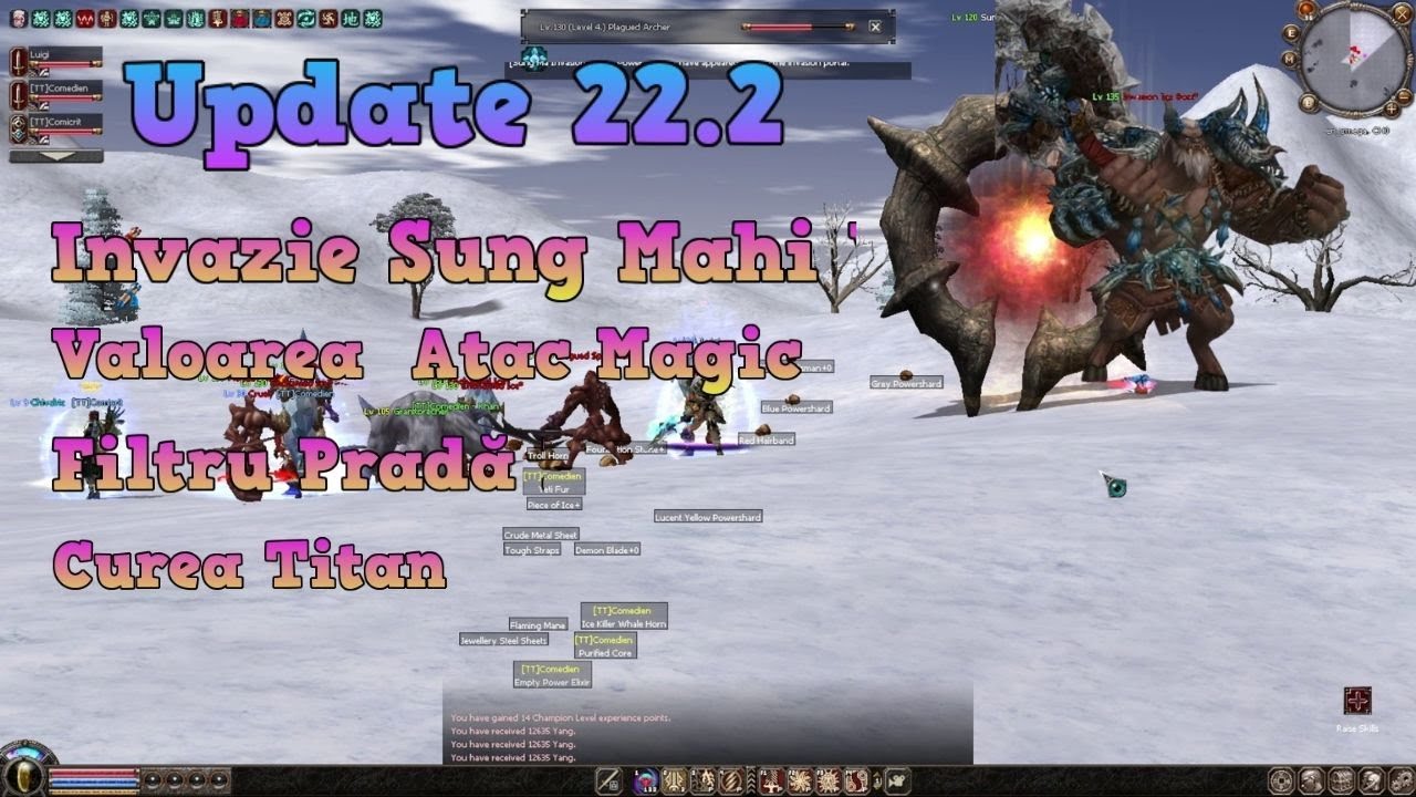 Metin2 UPDATE 22.2 Invazia Sung Mahi
