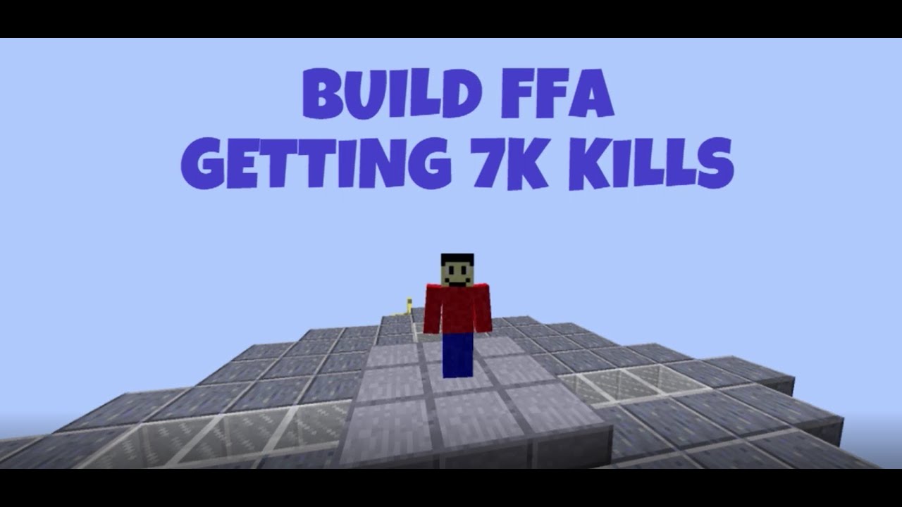 Getting 7000 kills in Build FFA - Gamster