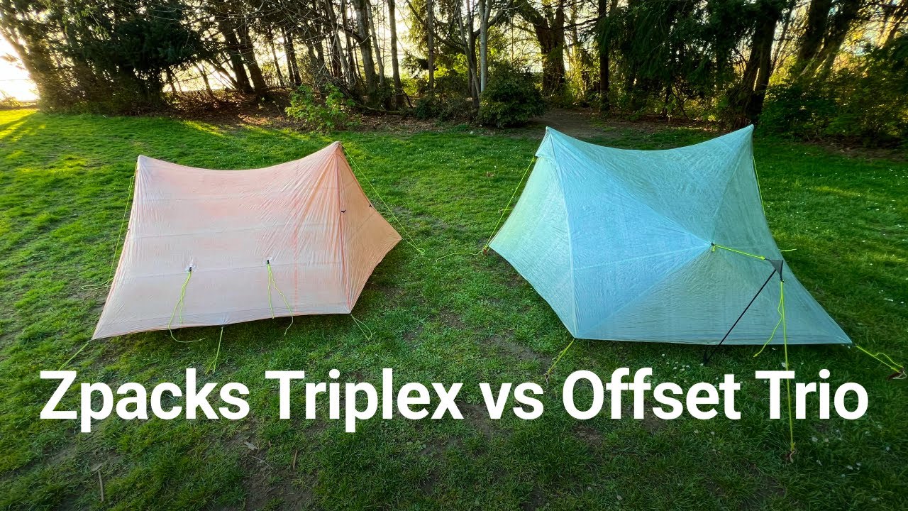 Zpacks Triplex vs Offset Trio Tents