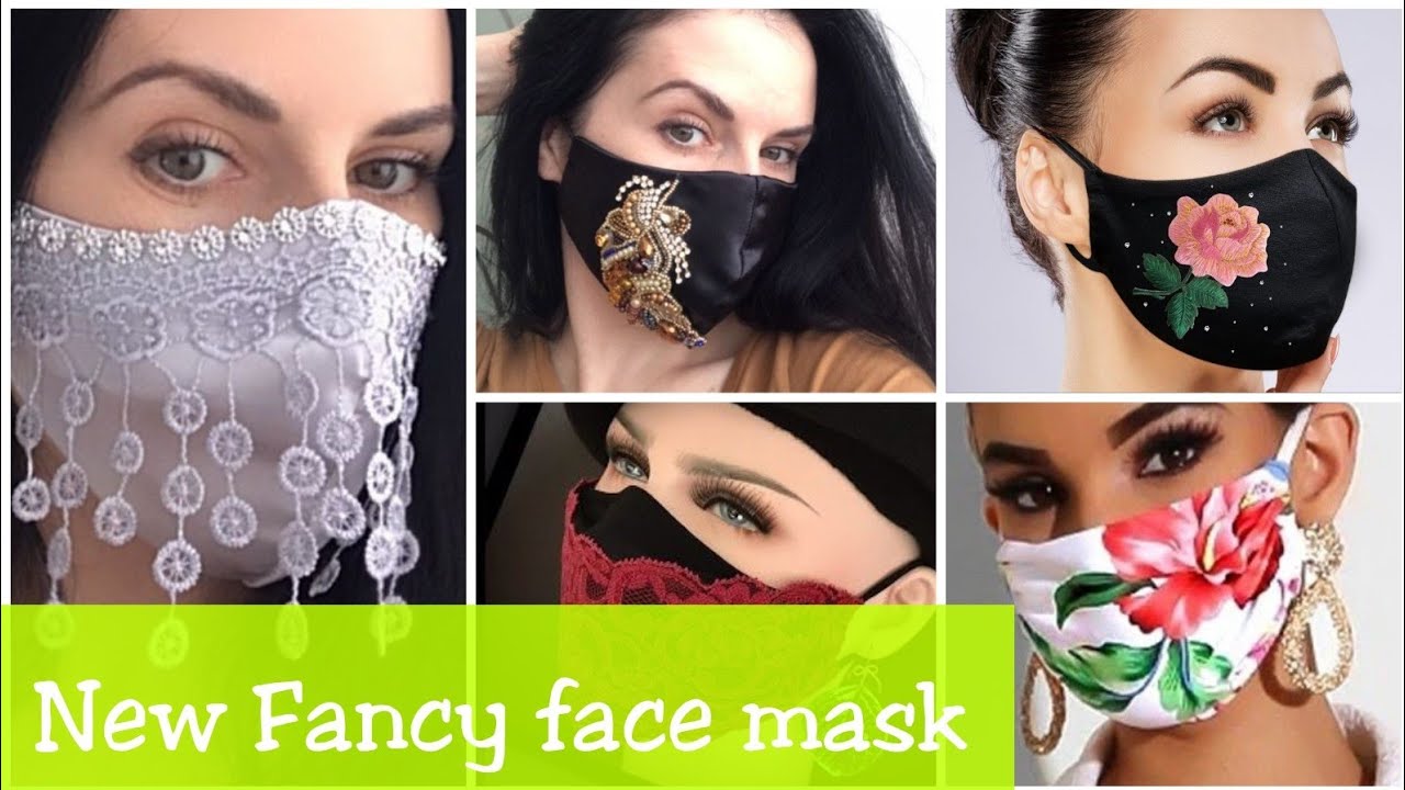 Fancy Facial Masks || Fashion Masks || New trending Bridal face Masks 2020