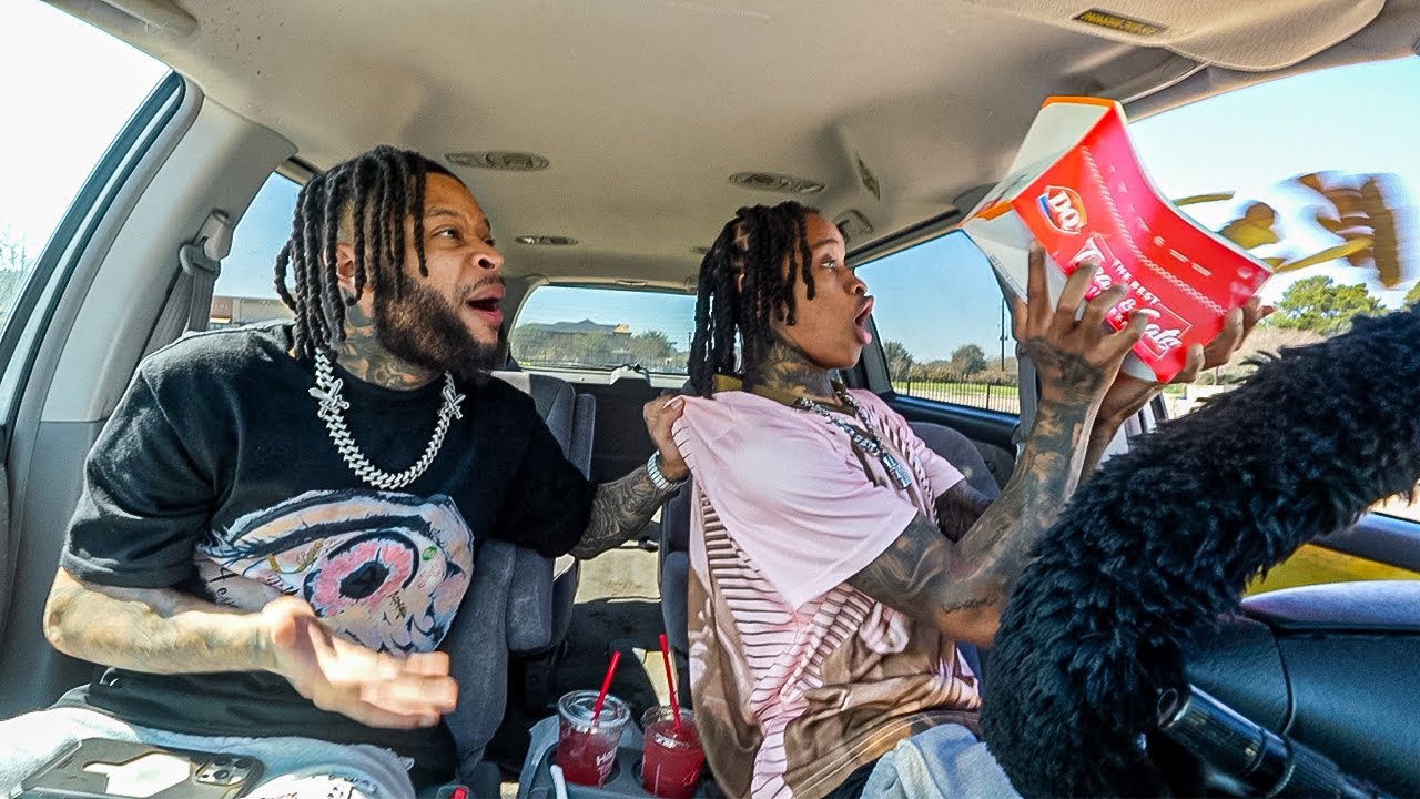 THROWING MY BESTFRIEND FOOD OUT THE WINDOW MID MUKBANG..