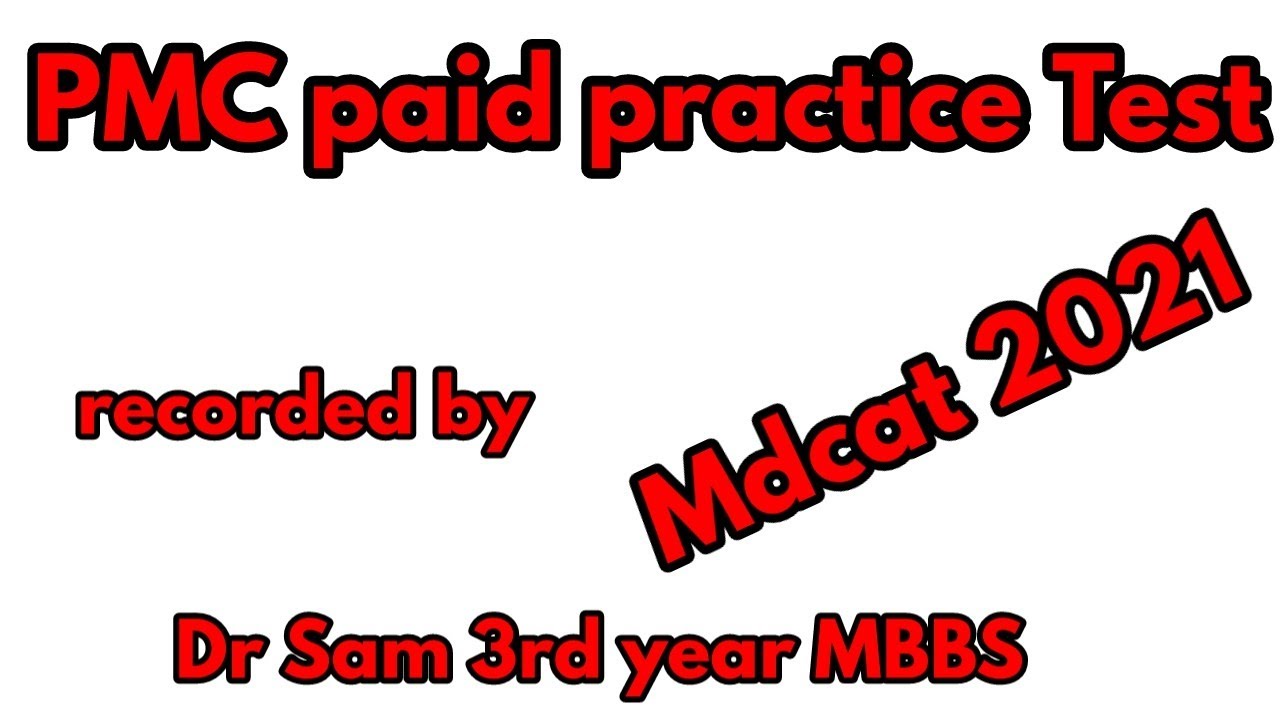 Pmc practice test | Pmc practice test solutions | Mdcat pmc physics practice test|Dr samcrest
