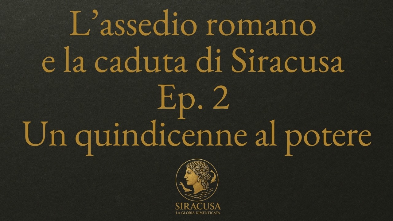 L'assedio romano e la caduta di Siracusa - Parte 2 - Un quindicenne al potere