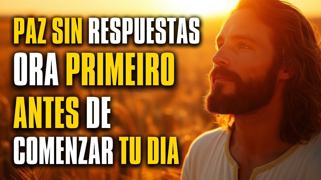 Dios Trae Paz Aunque Todo Aún No Esté Resuelto | Reflexión Cristiana | #jesus #dios #salmos