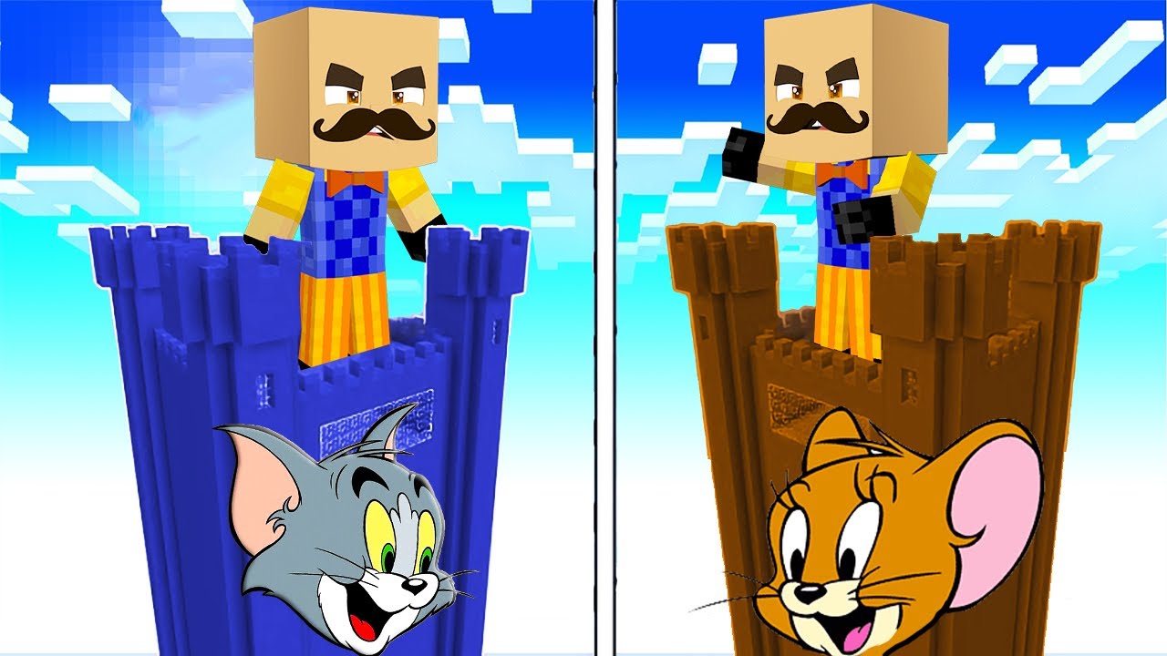 Tom VS Jerry კოშკი მაინქრაფთში!